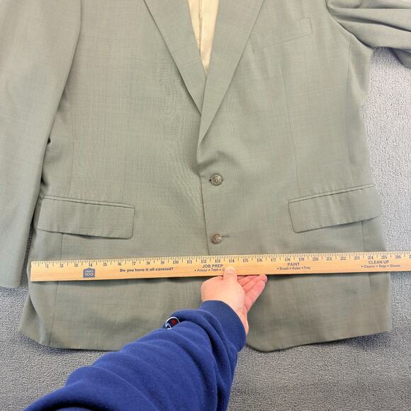 VTG Polo University Club Ralph Lauren Blazer Mens 46L Single Breasted Two Button - Picture 9 of 14